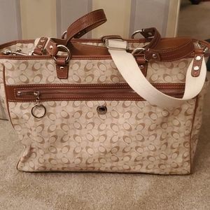 New Large Coach Diaper Bag